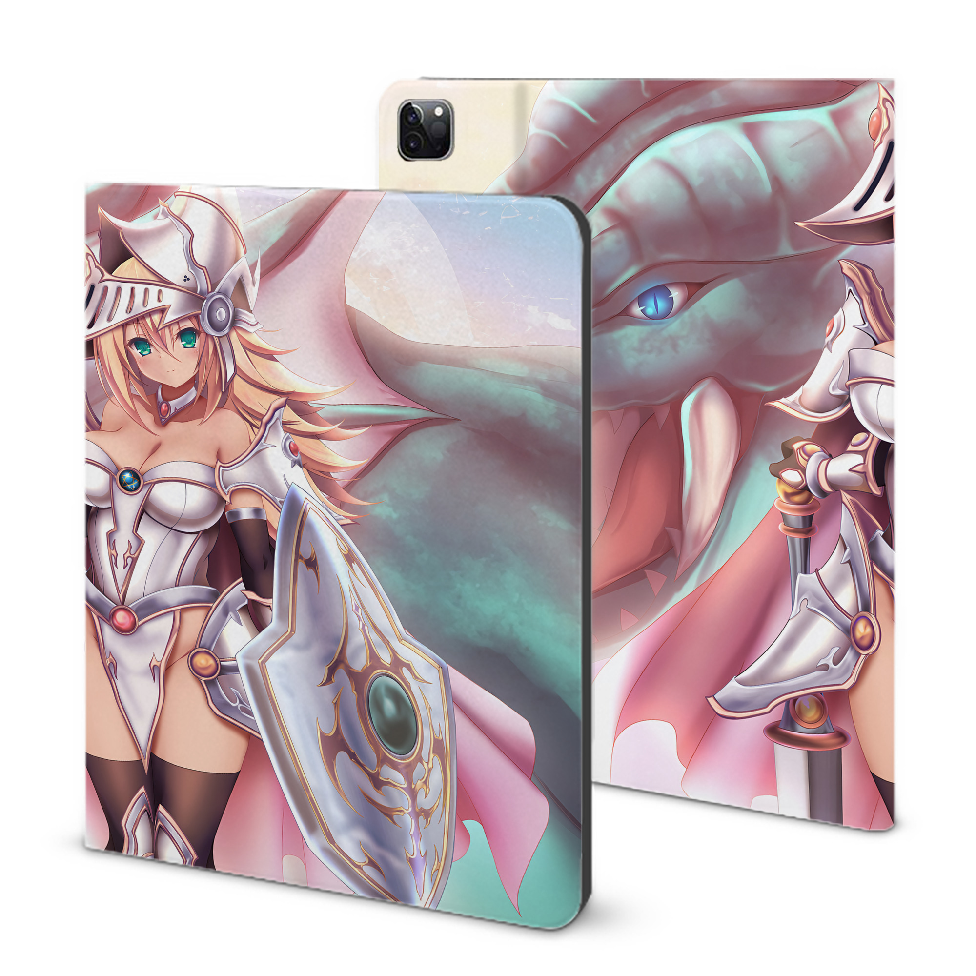 （画像用） 遊☆戯☆王 Yu-Gi-Oh! IPad ケース ブック型 PUレザー TPU 耐衝撃 軽量 薄型 ペン収納なし 全面保護 IPad 各モデル対応